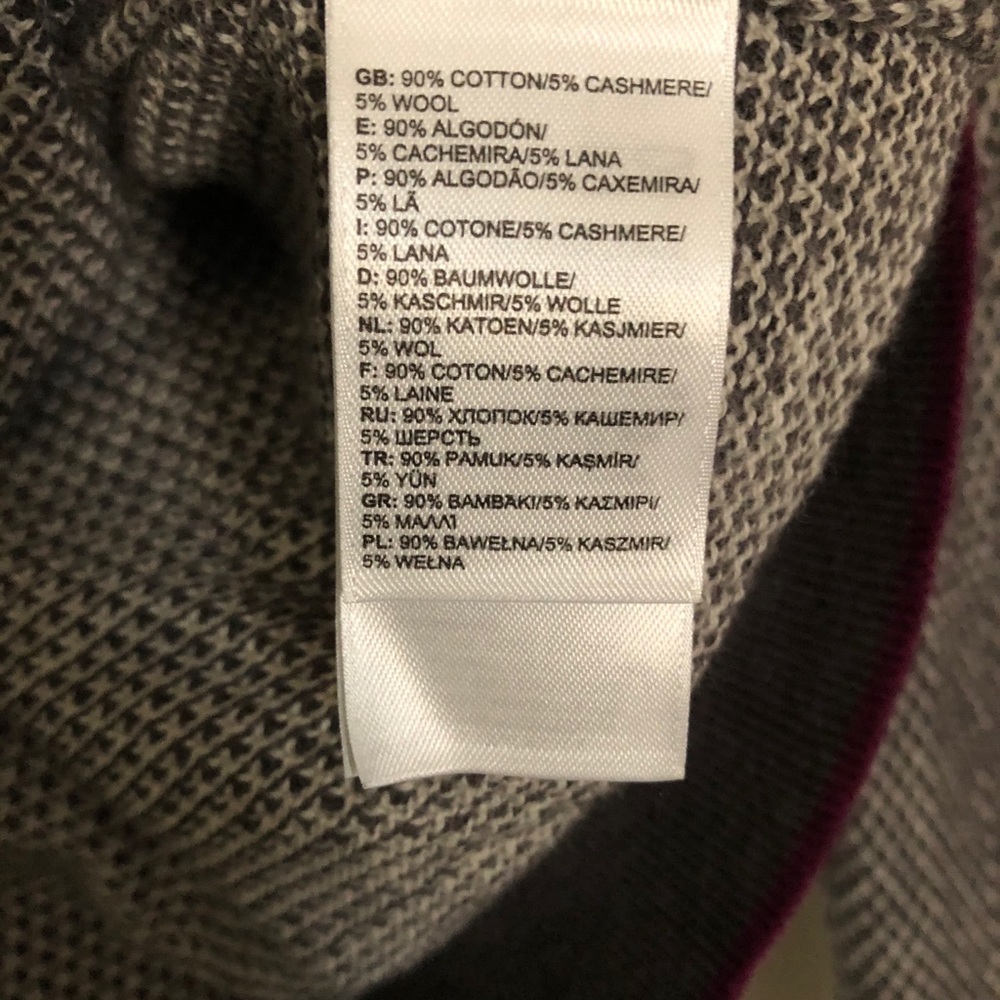 North Face Gray-White Pattern Sweater - image 3